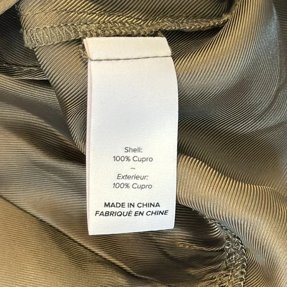 Cinq a Sept Helene Green Zip Peplum Jacket Size Medium - Picture 13 of 14